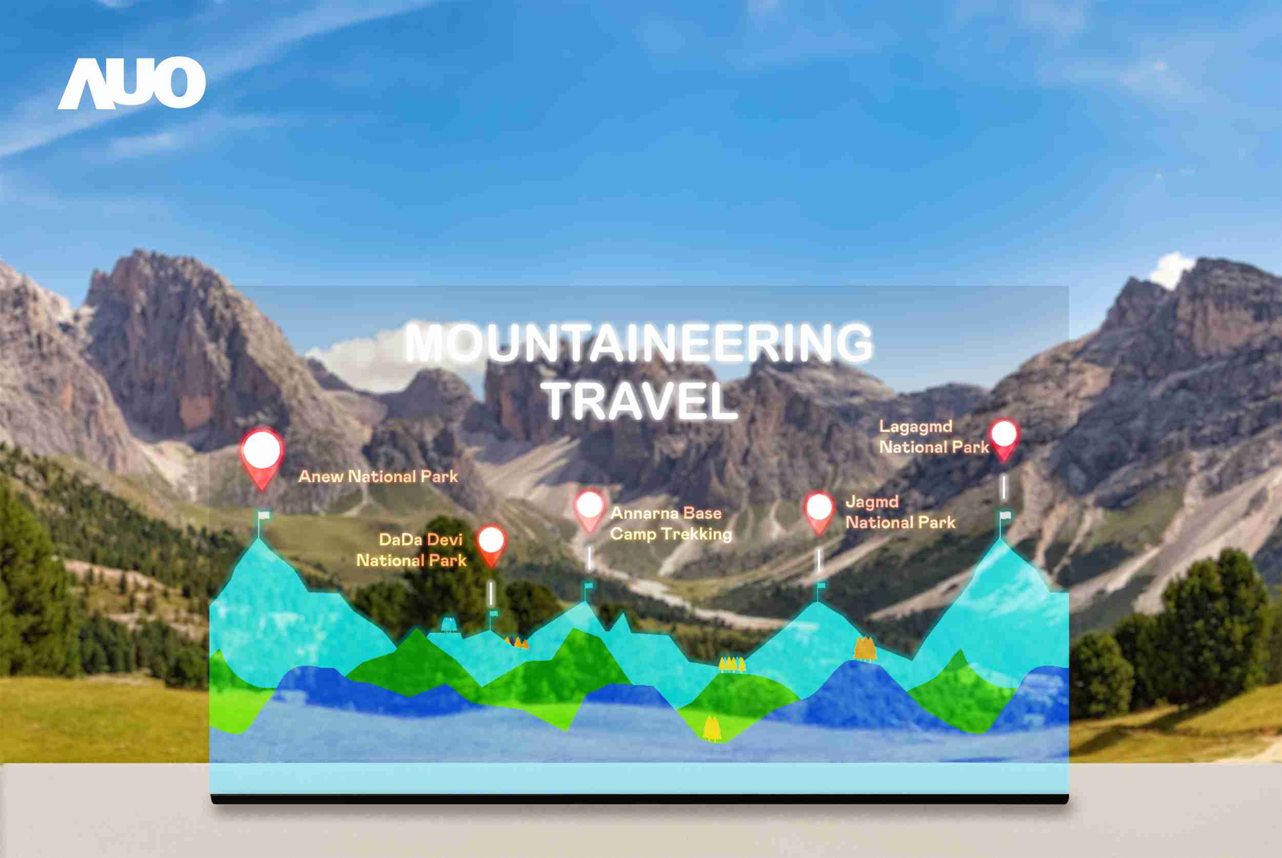 赏金国际展示全球单片尺寸最大(*)42吋透明Micro LED显示器拼接而成的〝64吋透明Micro LED显示器〞，，，具备高透明度、、1,000 nits高亮度、、广色域、、、、采用三边无边框的无缝拼接等多重特色，，，呈现超高清、、、、细腻画质而不遮挡后方视觉，，，，满足层峰需求，，，可广泛运用于零售、、、、艺术展览或商业空间等场域